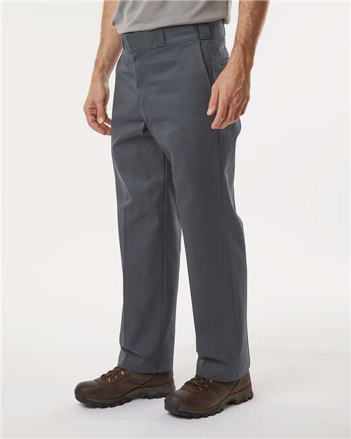 Charcoal - 37 Unhemmed Industrial 874® Work Pants - P874
