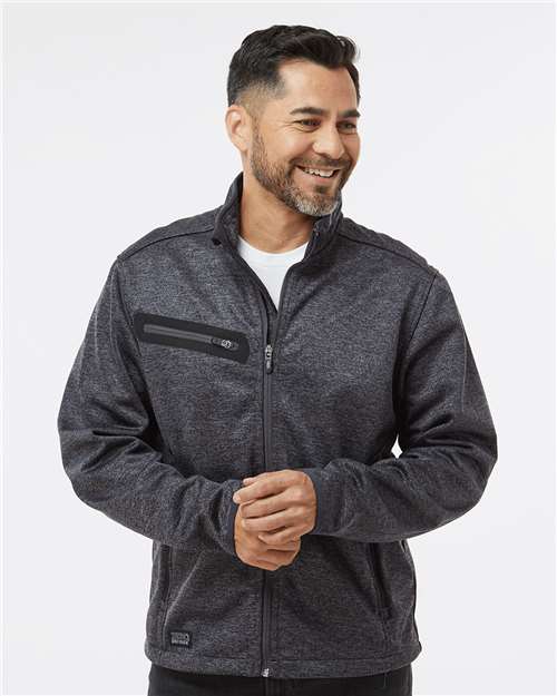 Charcoal Atlas Sweater Fleece Full-Zip Jacket - 5316