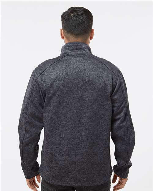 Charcoal Atlas Sweater Fleece Full-Zip Jacket - 5316
