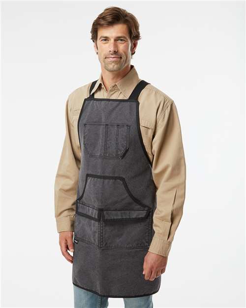 Charcoal/ Black Workman's Apron - 1500