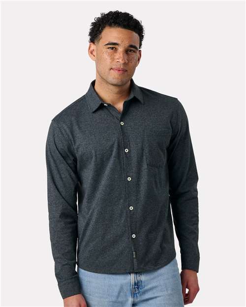 Charcoal Eco Button Down Shirt - EC650