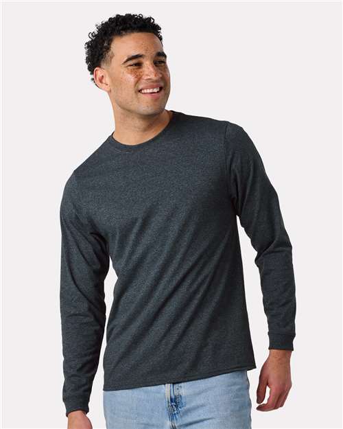 Charcoal Eco Long Sleeve T-Shirt - EC102