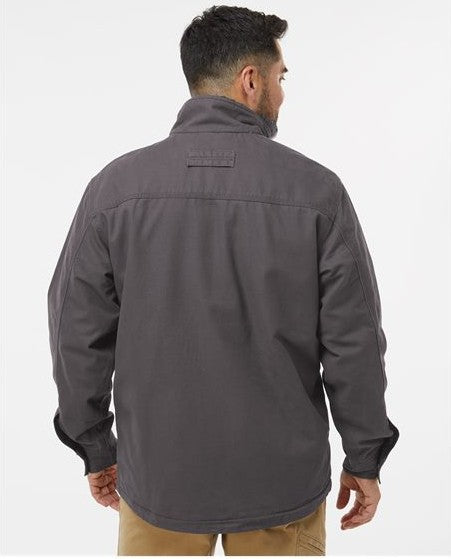 Charcoal Endeavor Canyon Cloth™ Canvas Jacket with Sherpa Lining - 5037