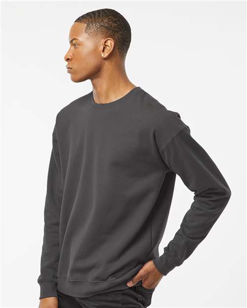 Charcoal Fleece Crewneck Sweatshirt - 340