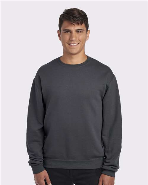 Charcoal Grey NuBlend® Crewneck Sweatshirt - 562MR