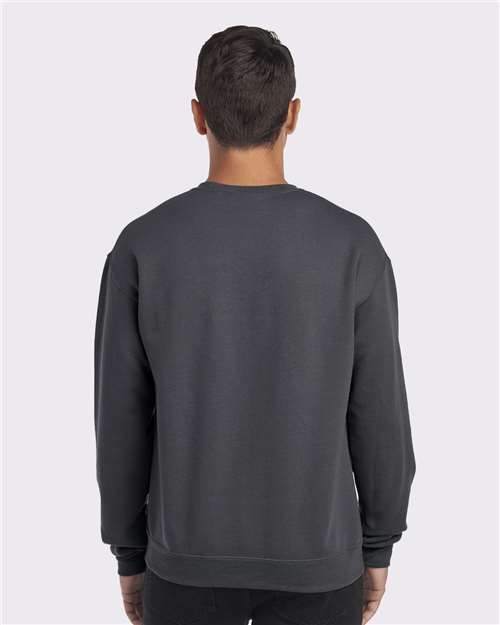 Charcoal Grey NuBlend® Crewneck Sweatshirt - 562MR