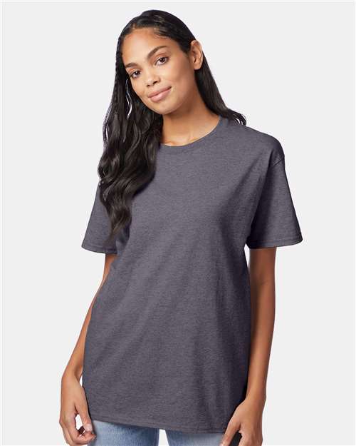 Charcoal Heather Authentic T-Shirt - 5250