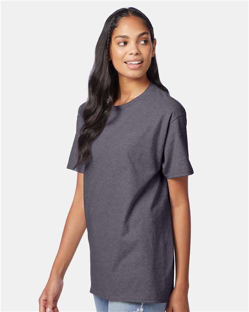 Charcoal Heather Authentic T-Shirt - 5250