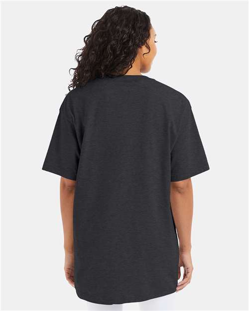 Charcoal Heather Beefy-T® Tall T-Shirt - 518T
