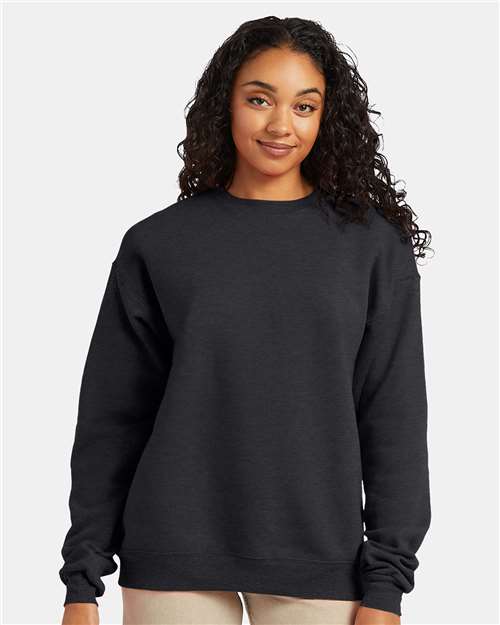 Charcoal Heather Ecosmart® Crewneck Sweatshirt - P160