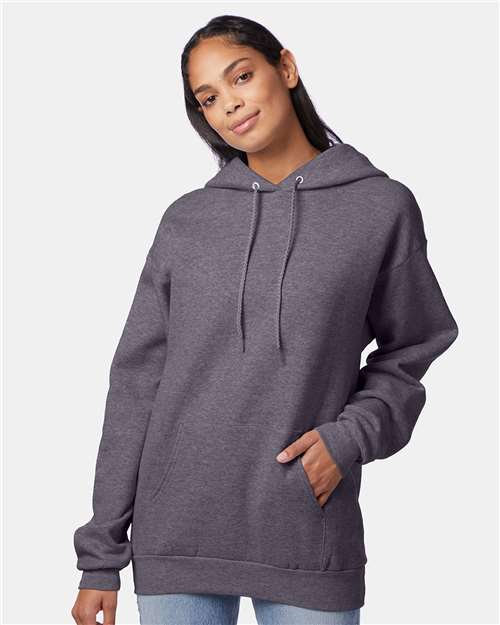 Charcoal Heather Ecosmart® Hooded Sweatshirt - P170