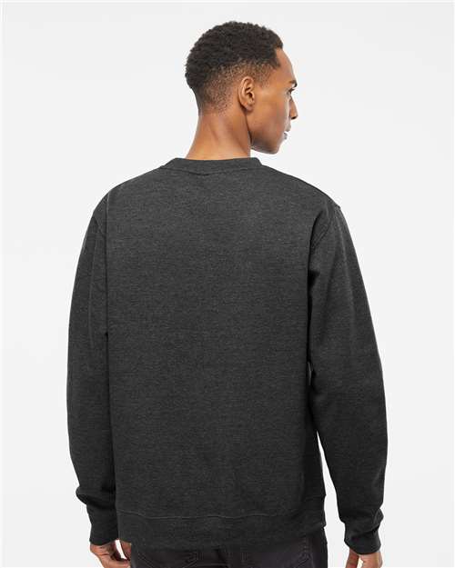 Charcoal Heather Midweight Crewneck Sweatshirt - SS3000