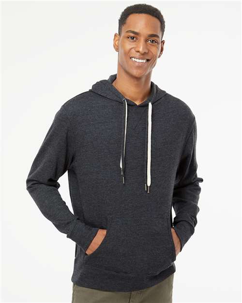 Charcoal Heather Midweight French Terry Hooded Sweatshirt - PRM90HT