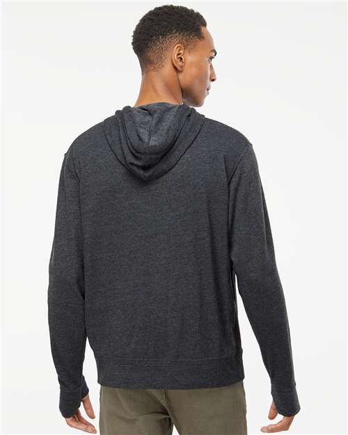 Charcoal Heather Midweight French Terry Hooded Sweatshirt - PRM90HT