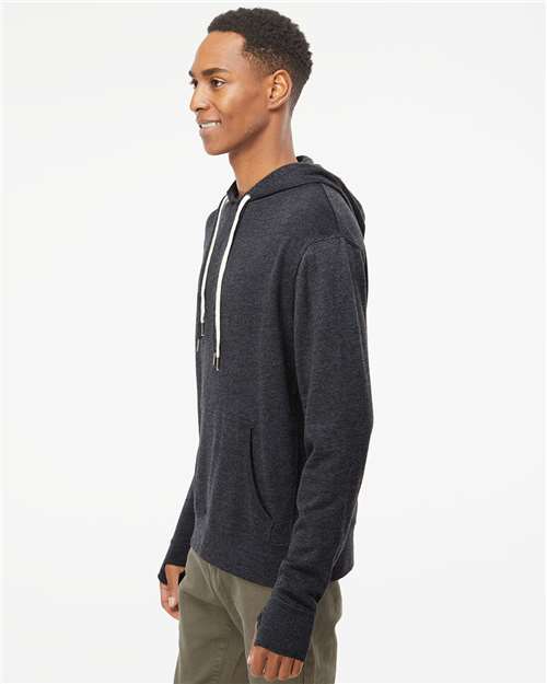 Charcoal Heather Midweight French Terry Hooded Sweatshirt - PRM90HT