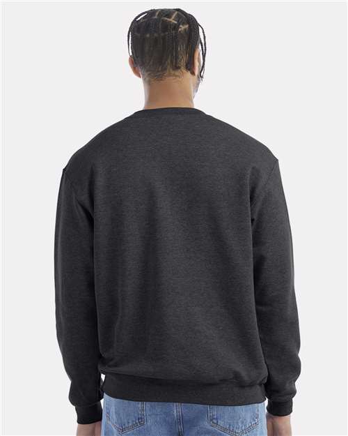 Charcoal Heather Powerblend® Crewneck Sweatshirt - S600