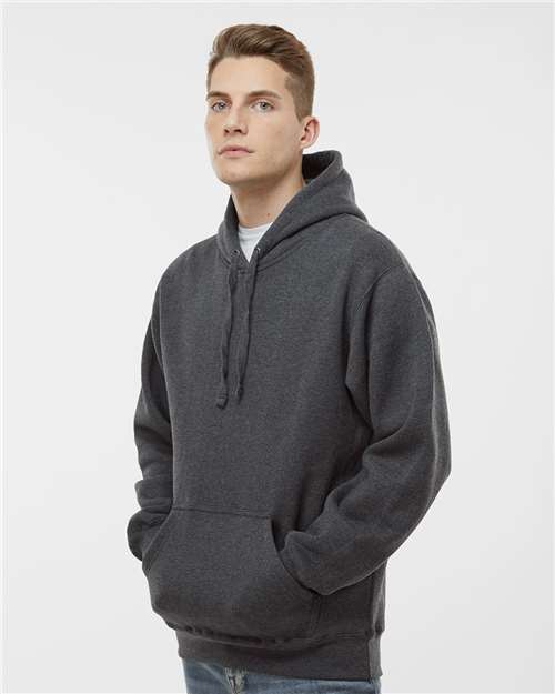 Charcoal Heather Premium Hooded Sweatshirt - 8824