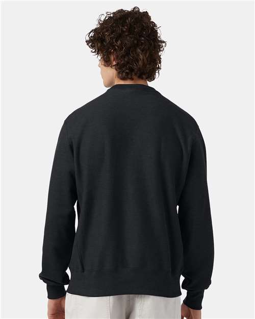 Charcoal Heather Reverse Weave® Crewneck Sweatshirt - S149