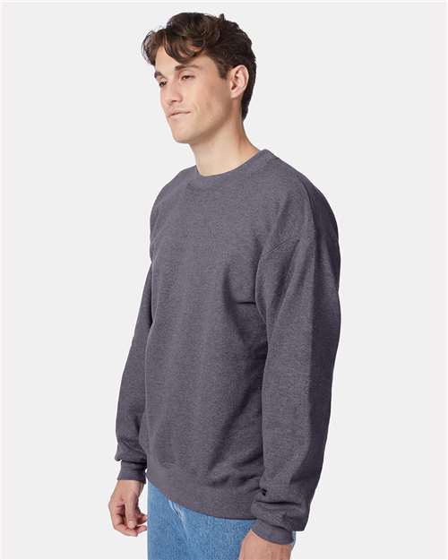 Charcoal Heather Ultimate Cotton® Crewneck Sweatshirt - F260