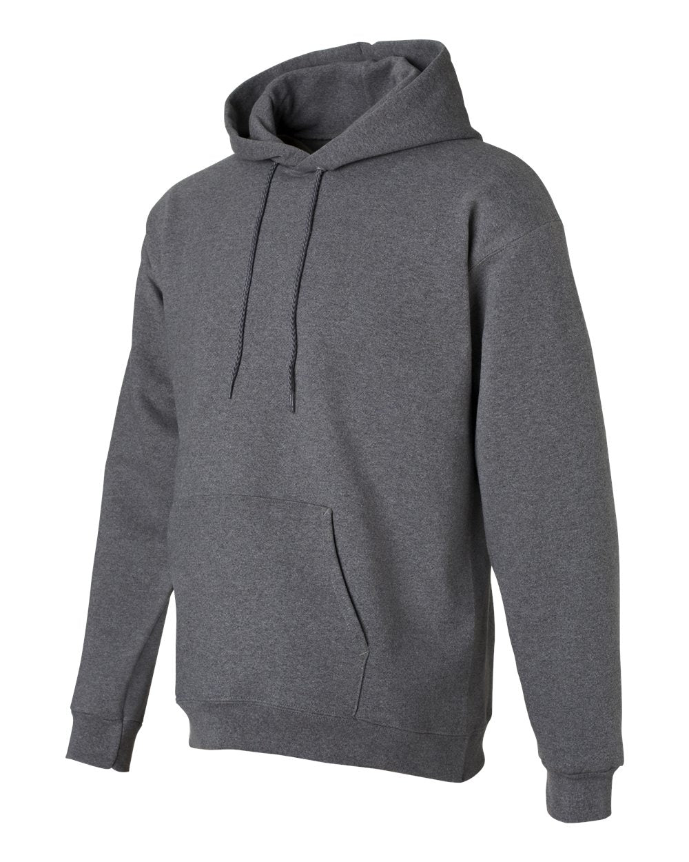 Charcoal Heather Ultimate Cotton® Hooded Sweatshirt - F170