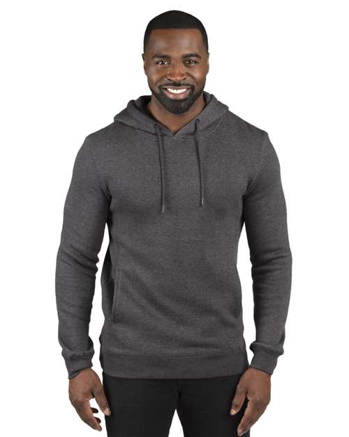 Charcoal Heather Ultimate Fleece Pullover Hooded Sweatshirt - 320H
