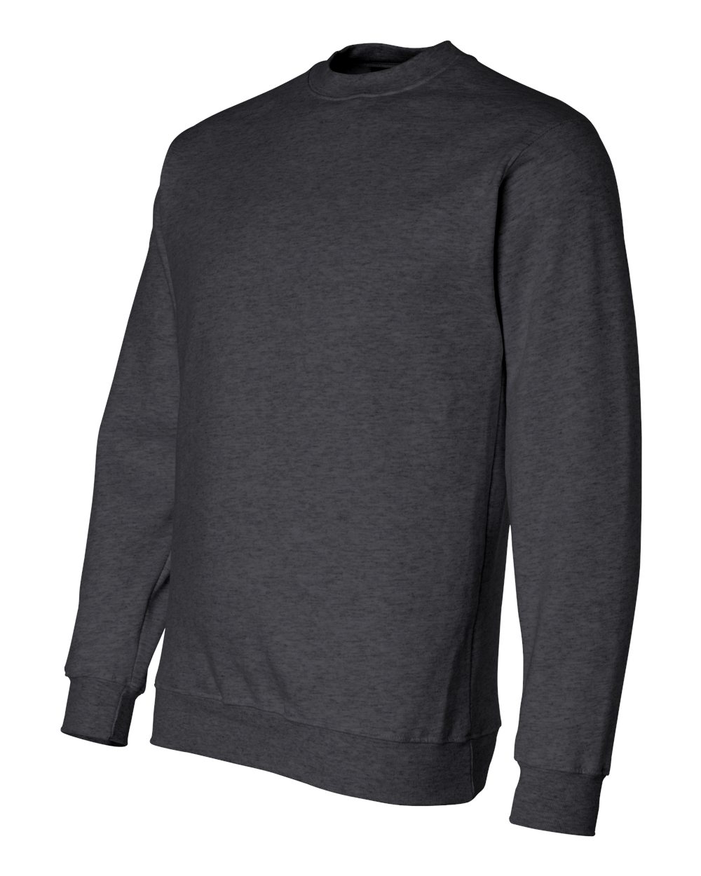 Charcoal Heather USA-Made Crewneck Sweatshirt - 1102