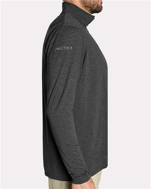 Charcoal Heathered Low Pro Quarter-Zip - MVQTRL9