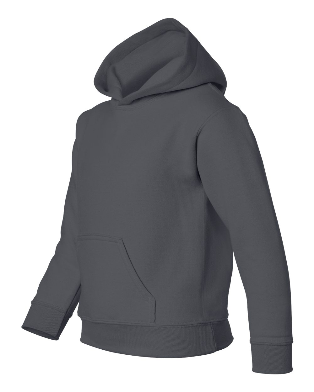 Charcoal Heavy Blend™ Youth Hooded Sweatshirt - 18500B