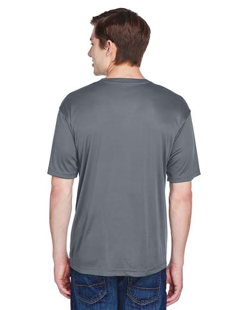 Charcoal Men's Cool & Dry Basic Performance T-Shirt - 8620
