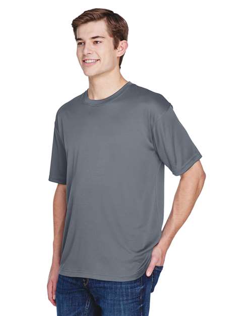 Charcoal Men's Cool & Dry Basic Performance T-Shirt - 8620