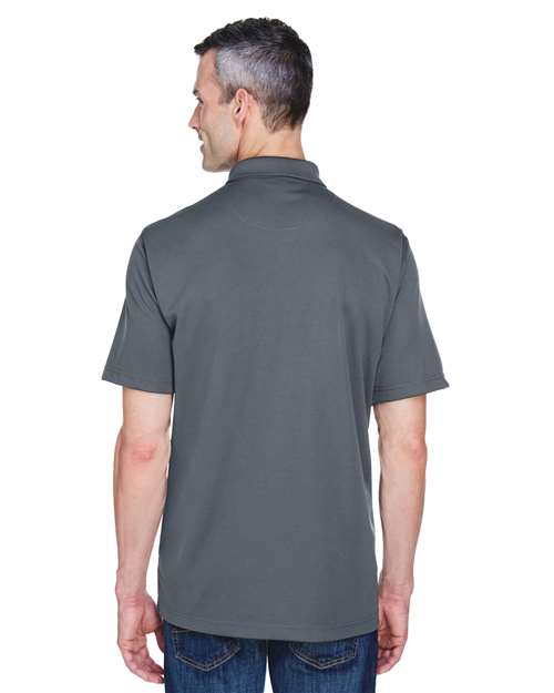 Charcoal Men's Cool & Dry Stain-Release Performance Polo - 8445