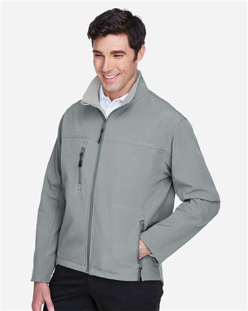 Charcoal Men's Soft Shell Jacket - D995