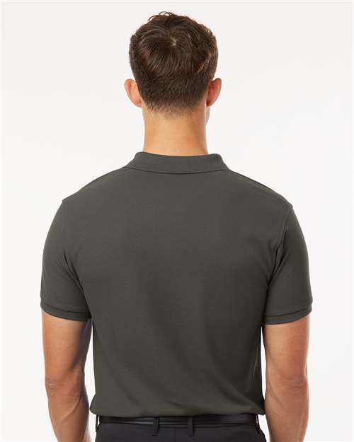 Charcoal Pique Polo - 62800