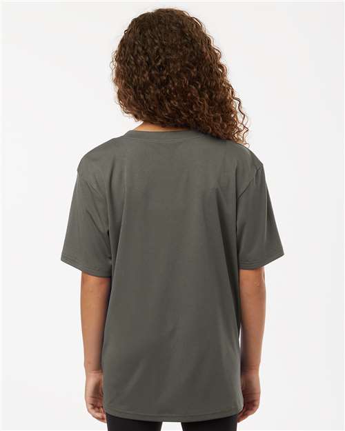 Charcoal Pro-Lock Youth Performance T-Shirt - 48000Y