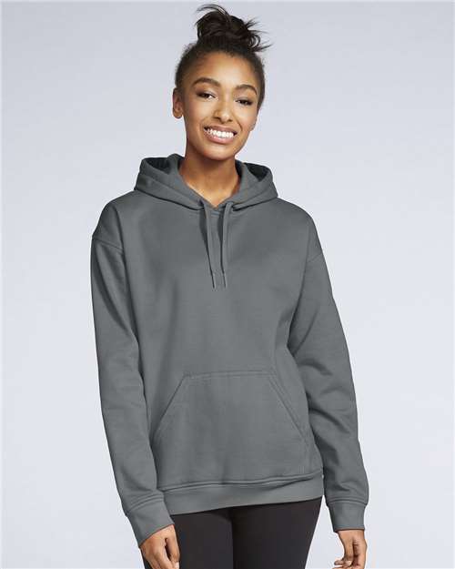 Charcoal Softstyle® Midweight Hooded Sweatshirt - SF500