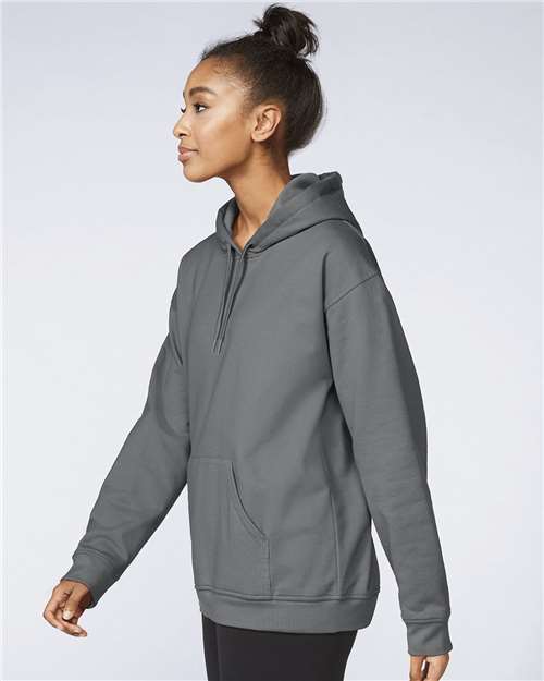 Charcoal Softstyle® Midweight Hooded Sweatshirt - SF500