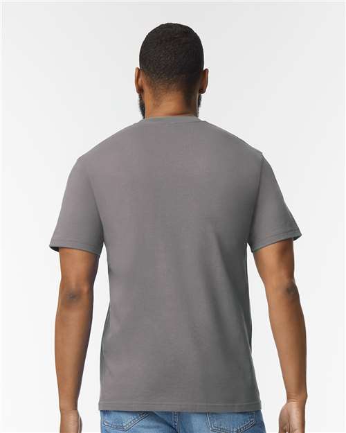Charcoal Softstyle® Midweight T-Shirt - 65000