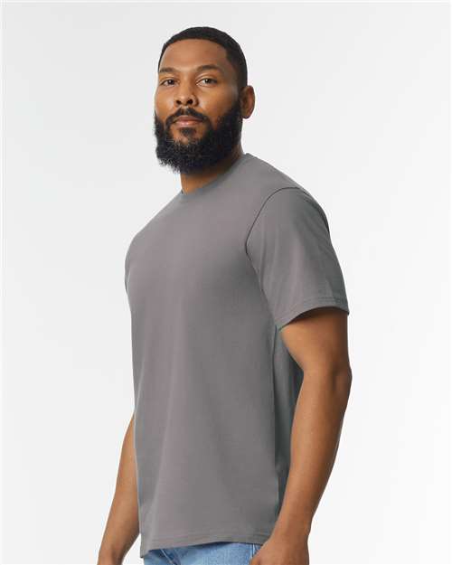 Charcoal Softstyle® Midweight T-Shirt - 65000