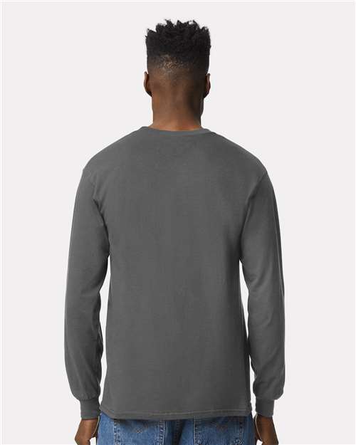 Charcoal Ultra Cotton® Long Sleeve T-Shirt - 2400