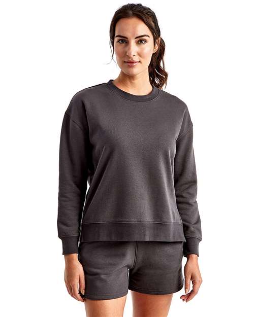 Charcoal Women's Billie Side-Zip Sweatshirt - TD600