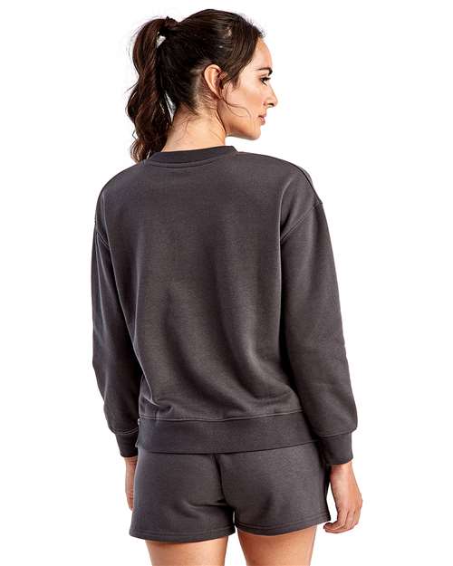 Charcoal Women's Billie Side-Zip Sweatshirt - TD600