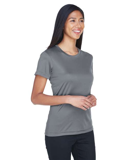 Charcoal Women's Cool and Dry Performance T-Shirt - 8620L