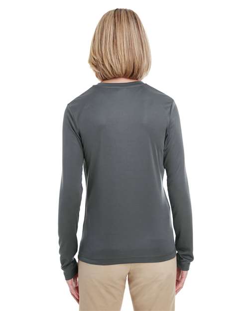 Charcoal Women's Cool & Dry Performance Long-Sleeve Top - 8622W