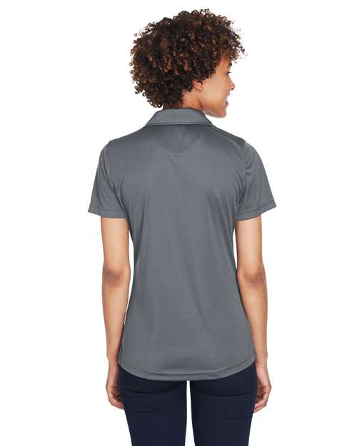 Charcoal Women's Cool & Dry Sport Performance Interlock Polo - 8425L