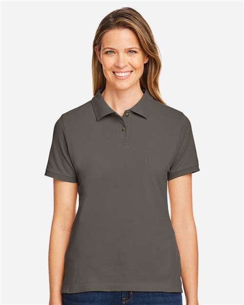 Charcoal Women's Cotton Polo - M200W