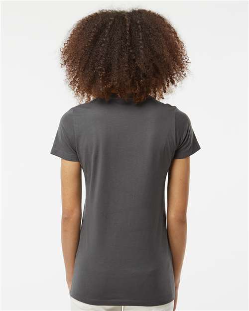 Charcoal Women's Premium Cotton T-Shirt - 516