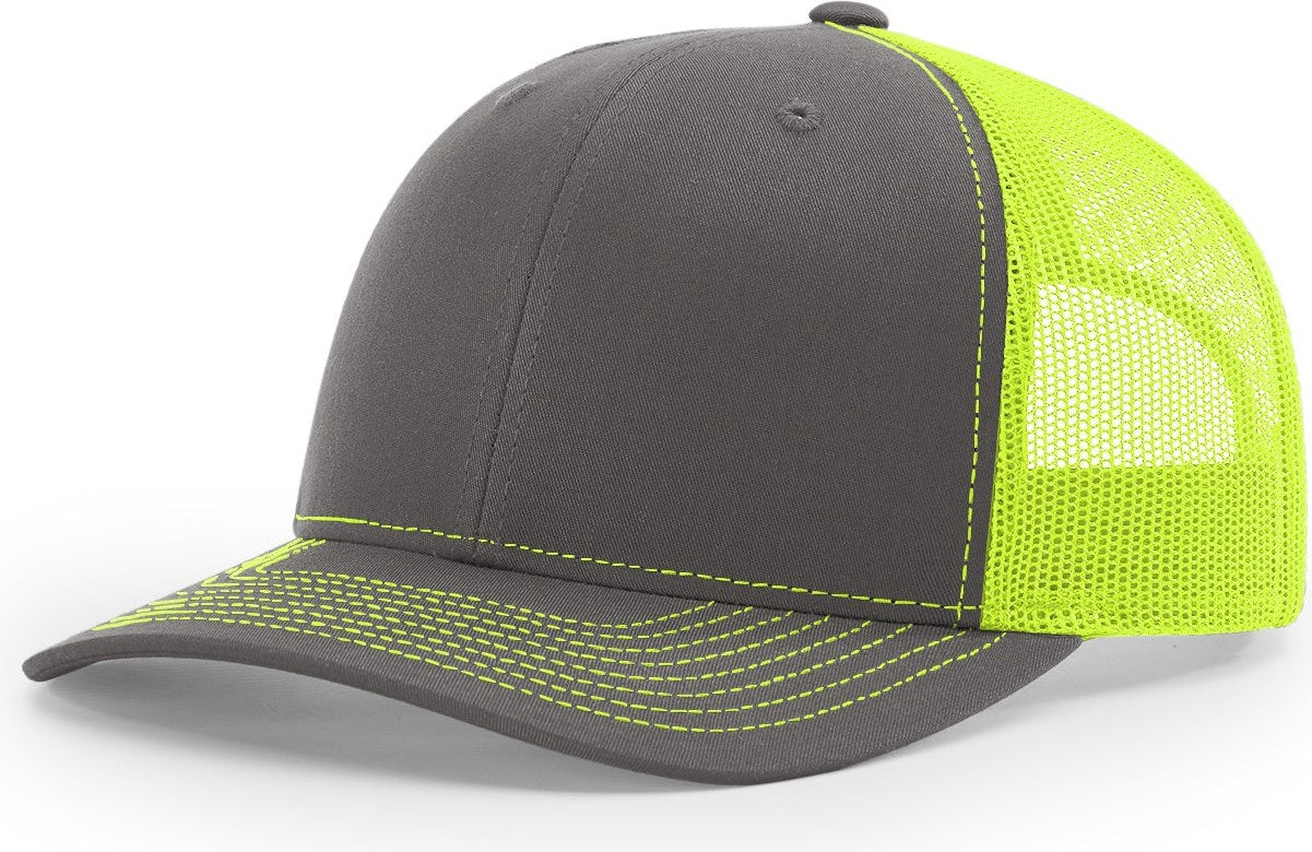 Charcoal/Neon Yellow Trucker