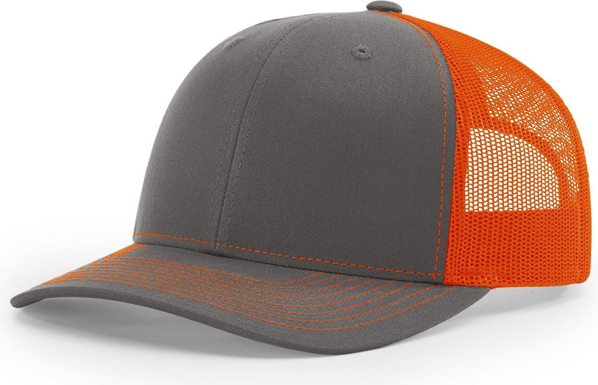 Charcoal/Orange Trucker