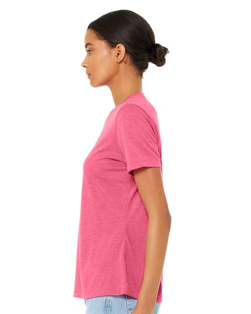 Charity Pink Triblend Women’s Relaxed Fit Triblend Tee - 6413