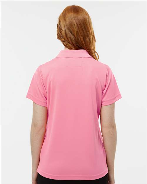 Charity Pink Women's Saratoga Performance Mini Mesh Polo - 104